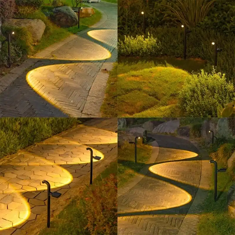 What are the types of outdoor lighting?